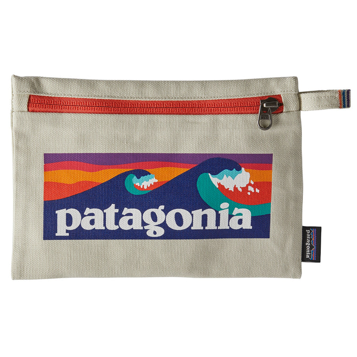 Patagonia Zippered Pouch Boardshort Logo/Bleached Stone