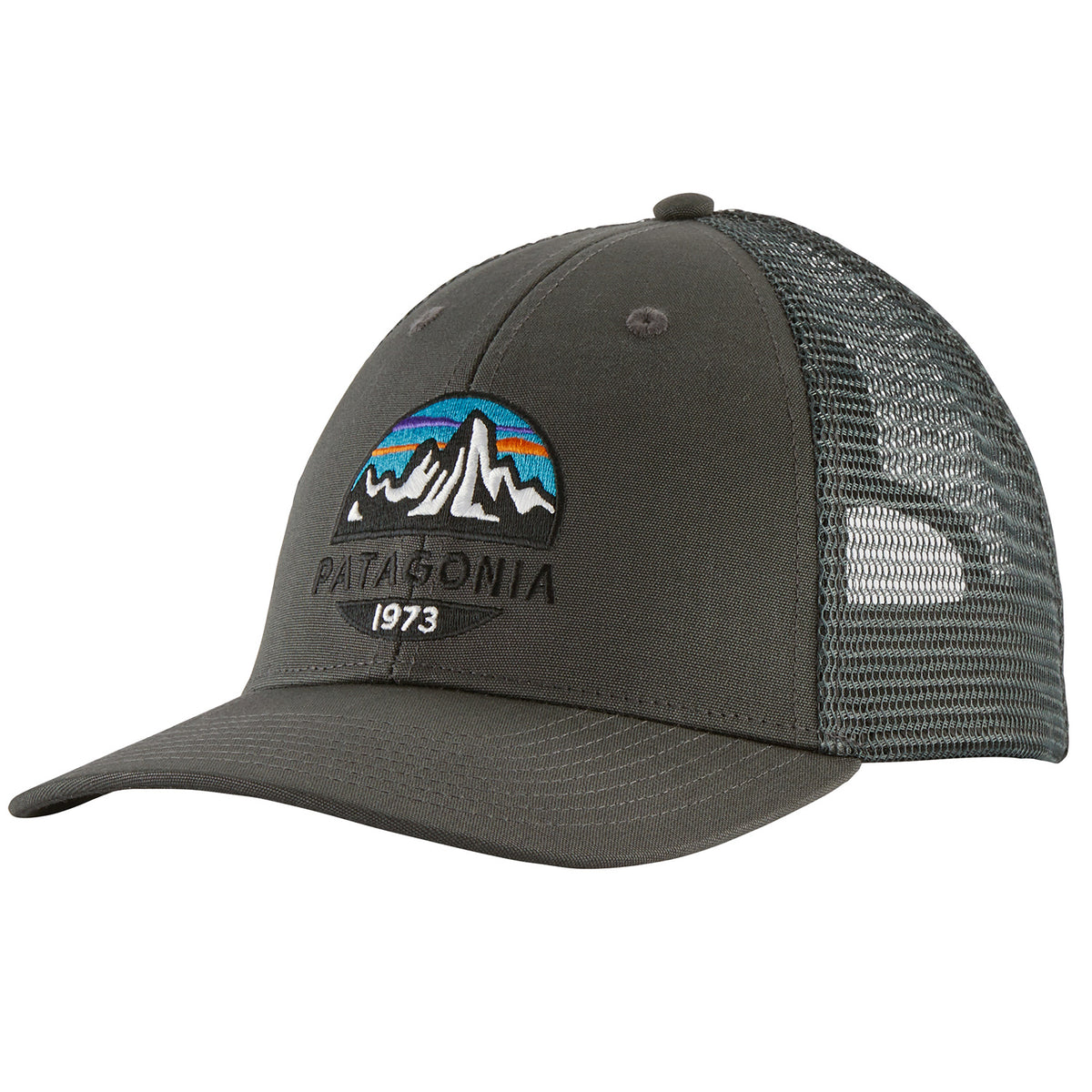 Patagonia Fitz Roy Scope LoPro Trucker Hat Forge Grey