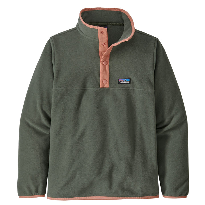 Patagonia Micro D Snap-T Fleece Pullover - Boys' Kale Green