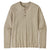 Patagonia Long-Sleeve Organic Cotton Lightweight Henley Shirt Birch White