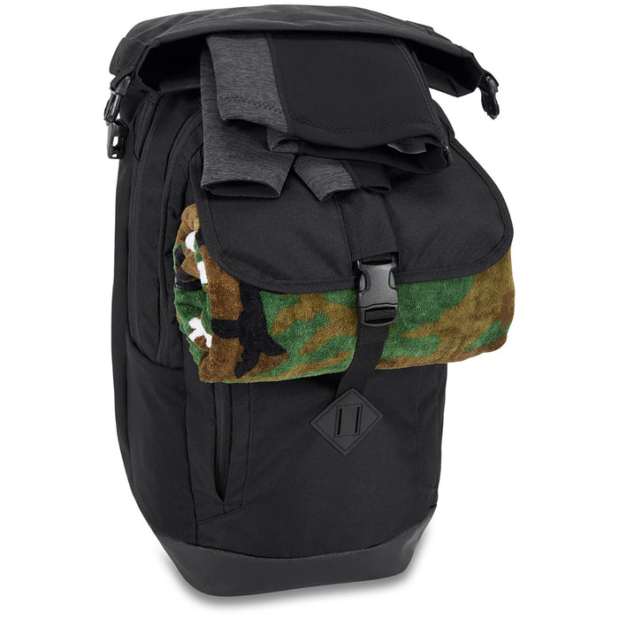 Dakine Mission Surf DLX Wet/Dry 32L Pack Black