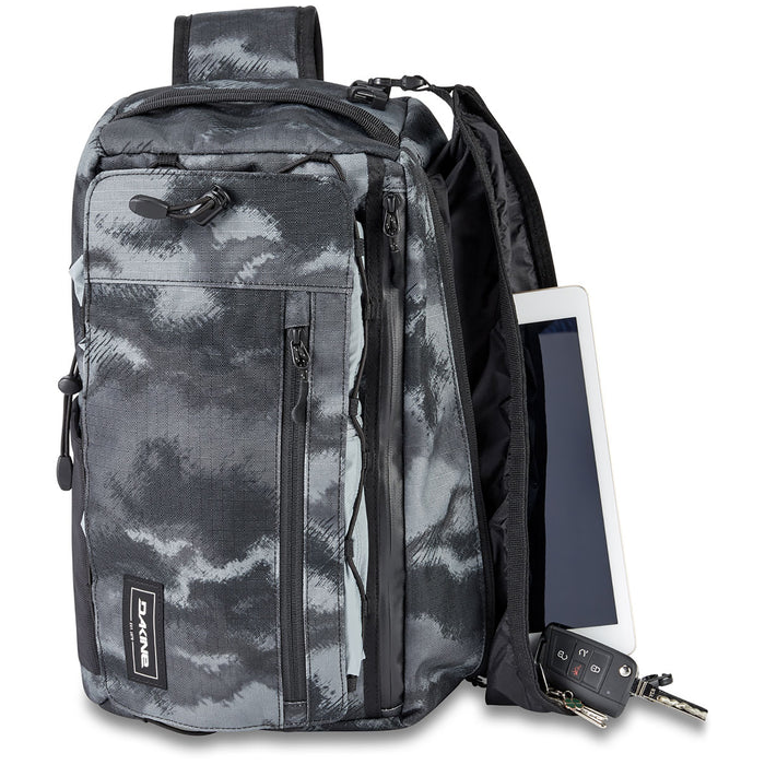 Dakine Mission Surf DLX Wet/Dry 15L Sling Pack Dark Ashcroft Camo