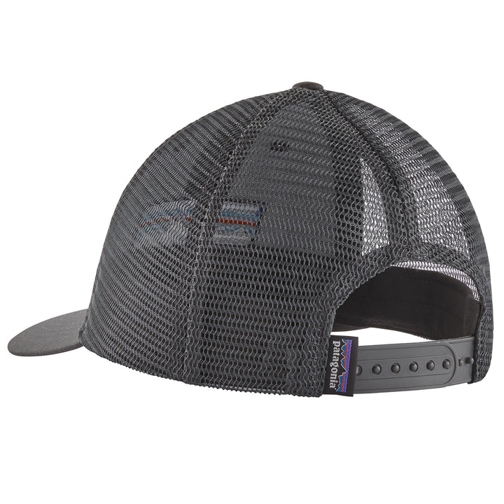 Patagonia P-6 Logo LoPro Trucker Hat Forge Grey