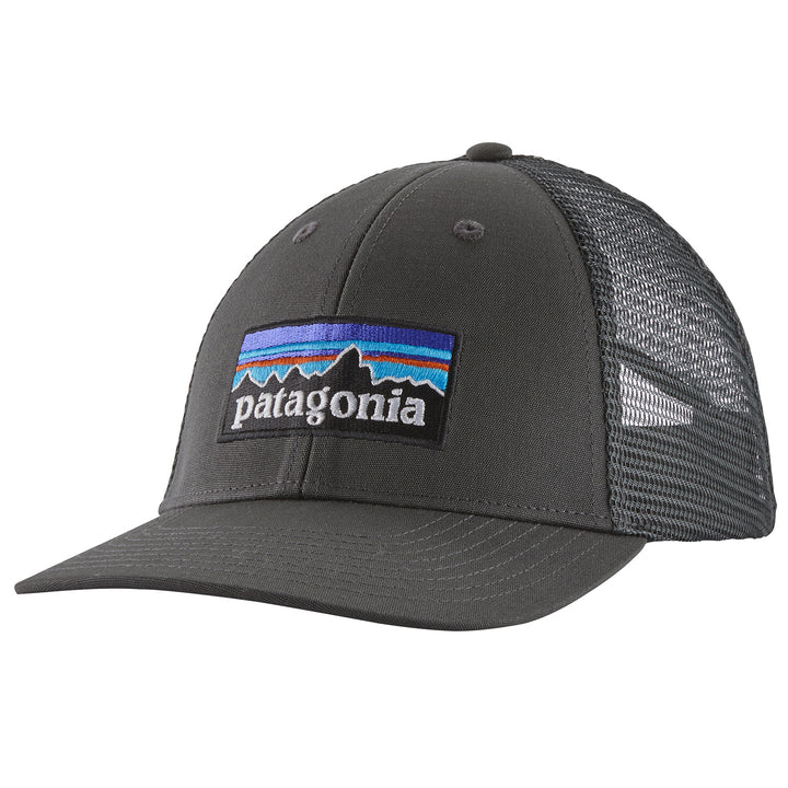 Patagonia P-6 Logo LoPro Trucker Hat Forge Grey