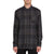 Volcom Bassment Flannel Long-Sleeve Shirt Black