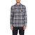 Volcom Caden Plaid Long-Sleeve Shirt Stormy Blue
