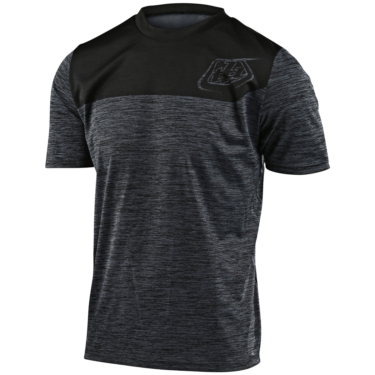 Troy Lee Designs Flowline S/S Jersey Shield Heather Black/Black