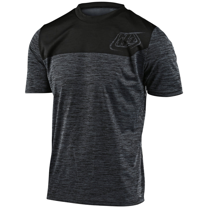 Troy Lee Designs Flowline S/S Jersey Shield Heather Black/Black