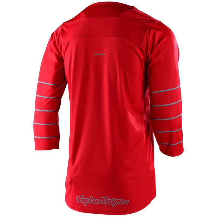 Troy Lee Designs Ruckus 3/4 Jersey Pinstripe Red/Silver Blue