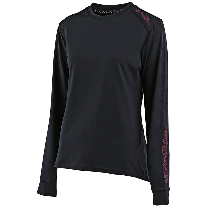 Troy Lee Designs Lilium L/S Jersey - Women's Floral Black