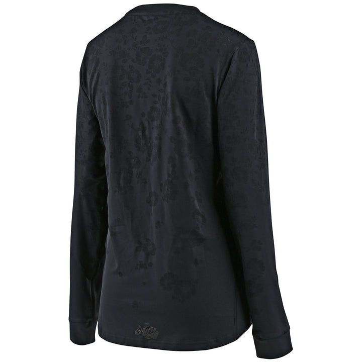 Troy Lee Designs Lilium L/S Jersey - Women's Floral Black