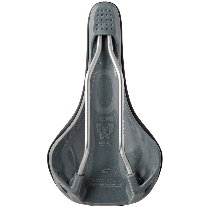 Spank Oozy 220 Saddle Black/Grey
