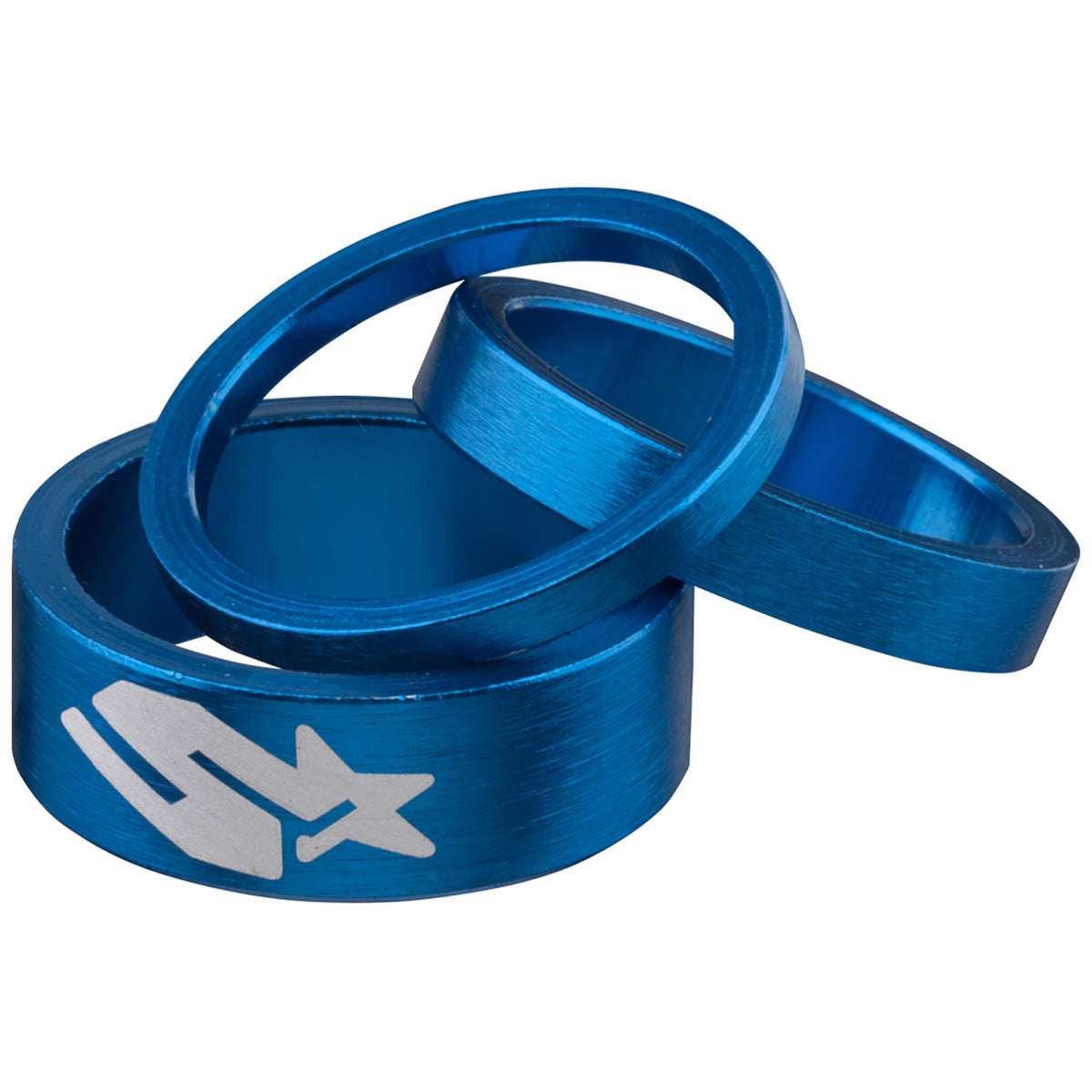 Spank Headset Spacer Kit Blue