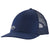 Patagonia Small Fitz Roy Fish LoPro Trucker Hat Classic Navy/Trout