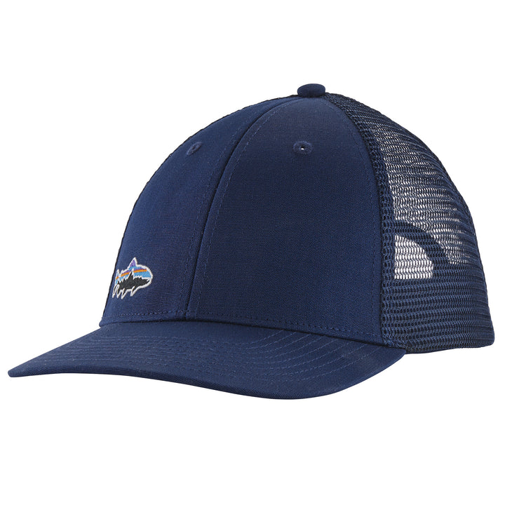 Patagonia Small Fitz Roy Fish LoPro Trucker Hat Classic Navy/Trout
