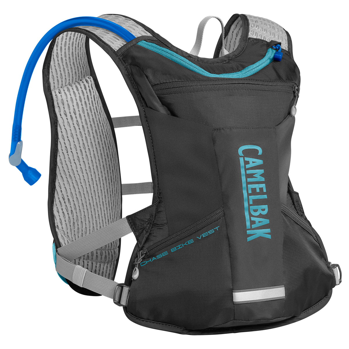 CamelBak Chase 50 oz Bike Vest - Women's Charcoal/Lake Blue