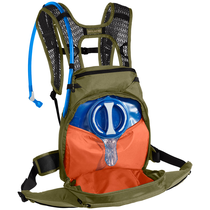 CamelBak Skyline LR 10 Hydration Pack Burnt Olive/Kelp