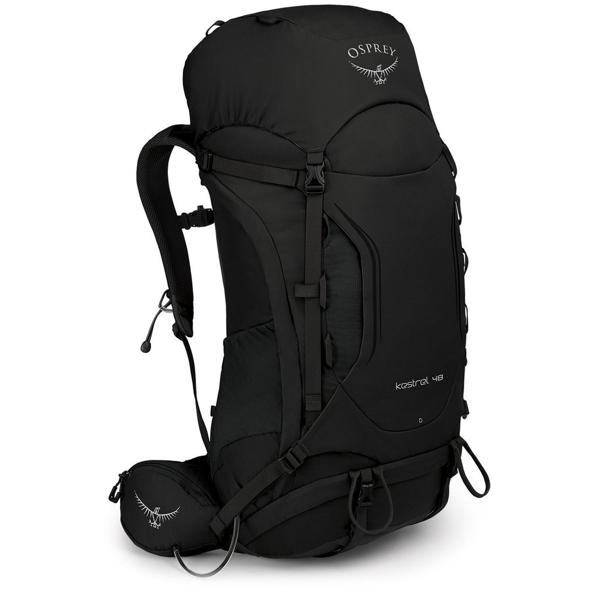 Osprey Kestrel 48 Backpack Black