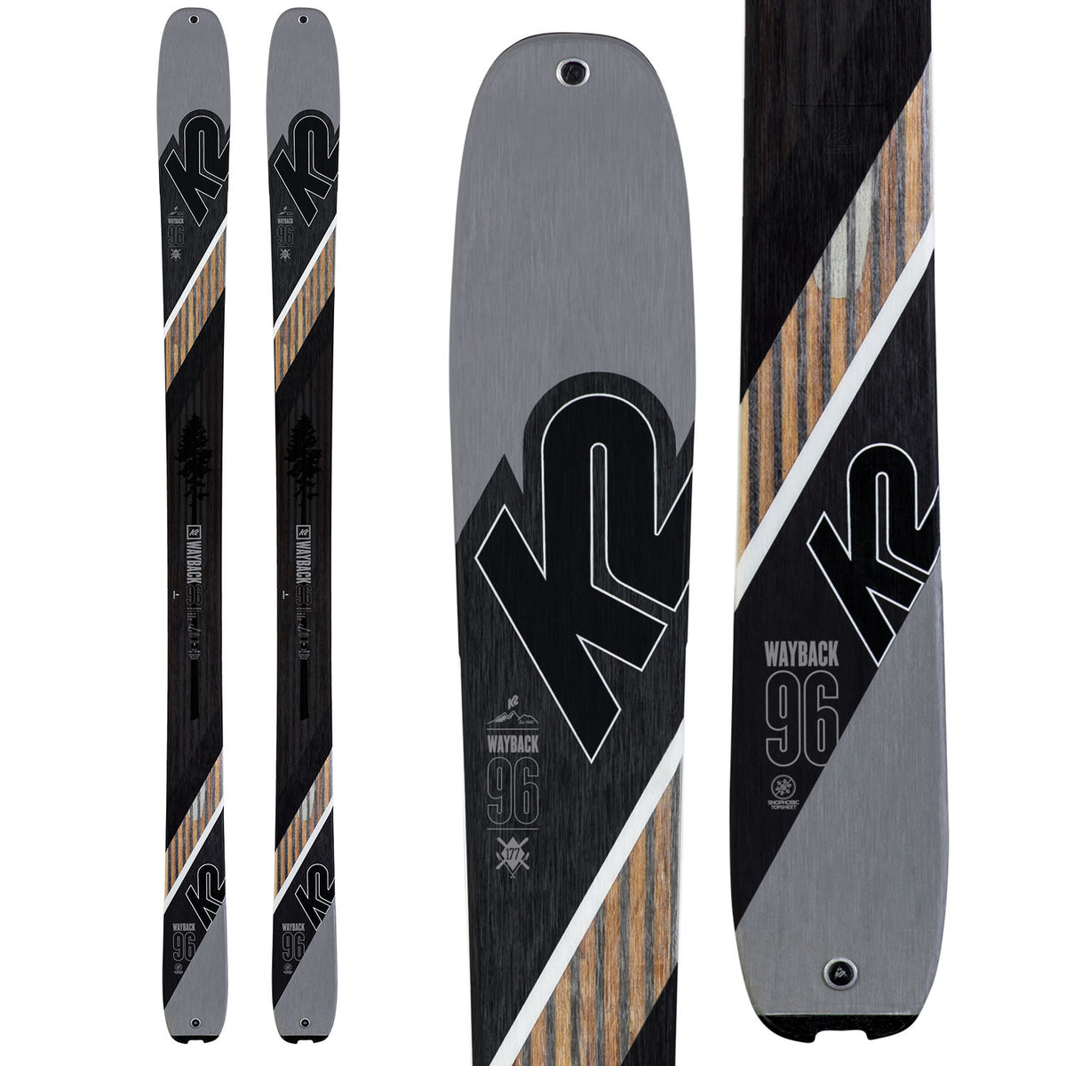 K2 Wayback 96 Skis 2019