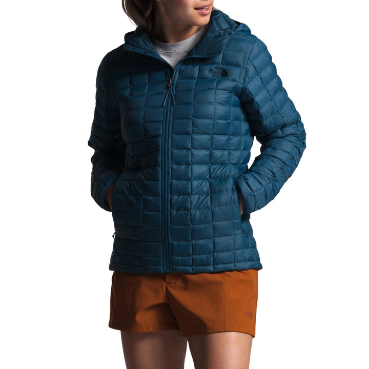 The North Face ThermoBall™ Eco Hoodie - Women's Blue Wing Teal Matte