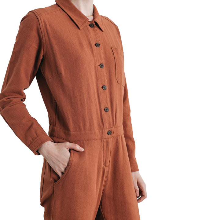Bridge & Burn Burke Jumpsuit - Women's Clay Red