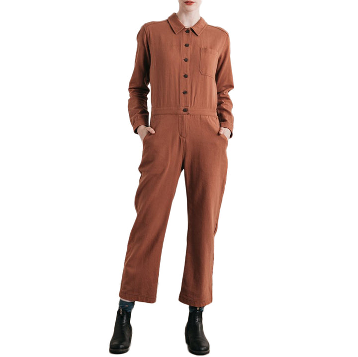 Bridge & Burn Burke Jumpsuit - Women's Clay Red