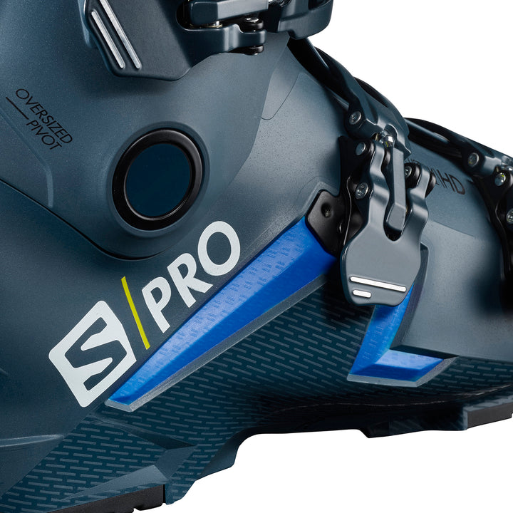 Salomon S/Pro 120 Ski Boots 2020 Blue/Race/Acid Green