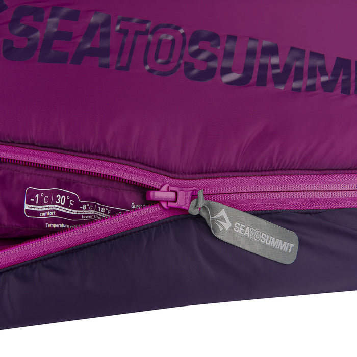 Sea to Summit Quest™ 30 Sleeping Bag - Women's Magenta