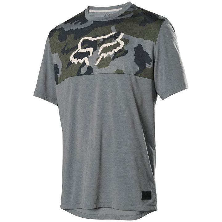 Fox Ranger Drirelease® Panel SS Jersey Green Camo