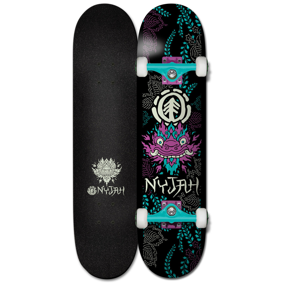 Element Nyjah Kemono 7.7 Skateboard Complete