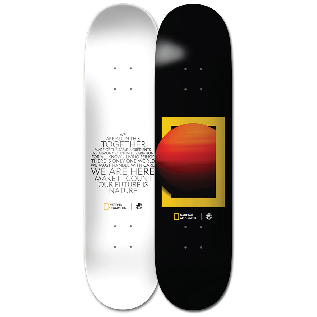 Element Nat Geo Sun 8.1 Skateboard Deck