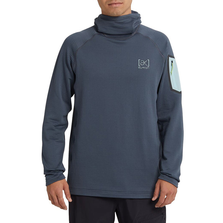 Burton AK Polartec® Grid Pullover Fleece Dark Slate