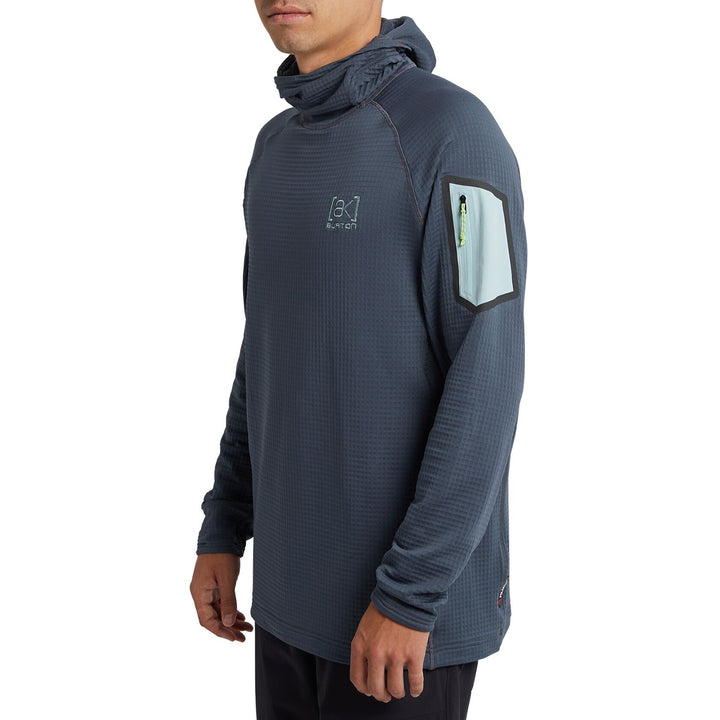 Burton AK Polartec® Grid Pullover Fleece Dark Slate