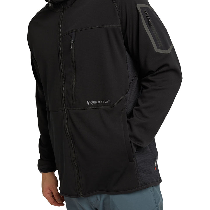 Burton AK Polartec® Grid Full-Zip Fleece True Black