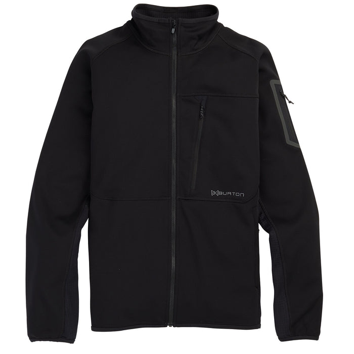 Burton AK Polartec® Grid Full-Zip Fleece True Black