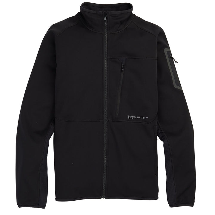 Burton AK Polartec® Grid Full-Zip Fleece True Black