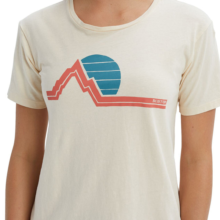 Burton Classic Retro Short-Sleeve T-Shirt - Women's Creme Brulee
