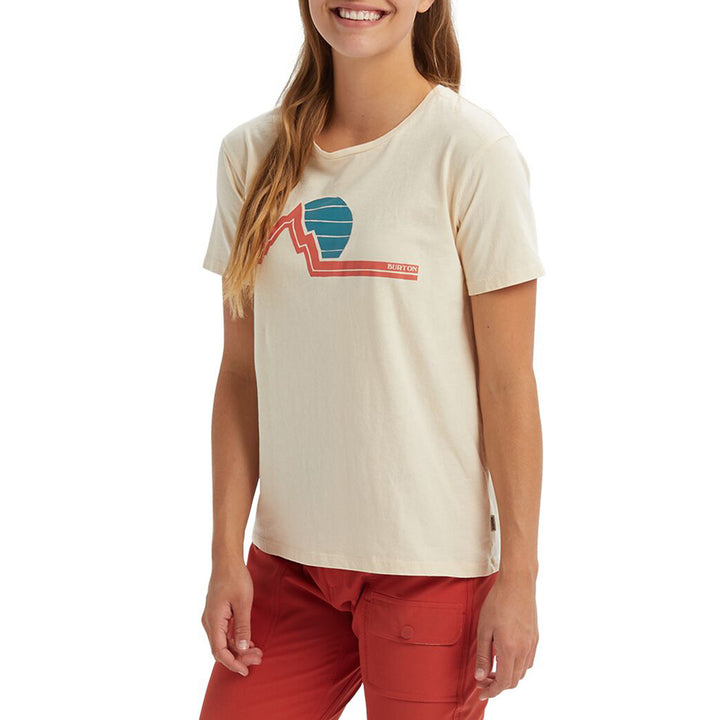 Burton Classic Retro Short-Sleeve T-Shirt - Women's Creme Brulee