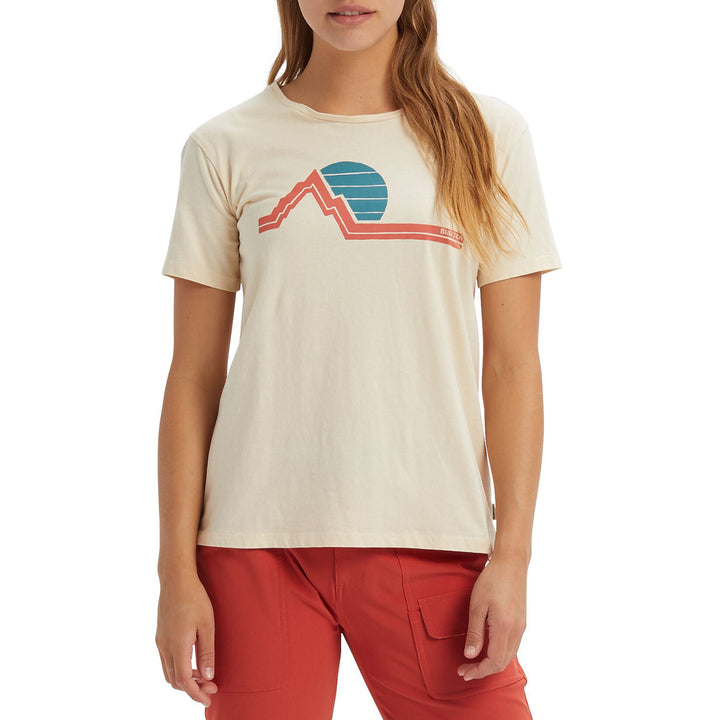 Burton Classic Retro Short-Sleeve T-Shirt - Women's Creme Brulee