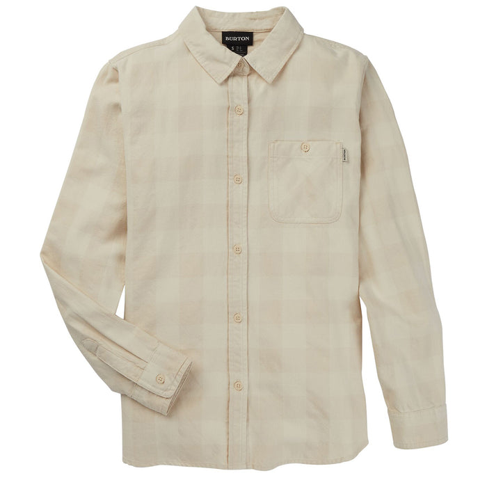 Burton Grace Flannel - Women's Creme Heather Buff