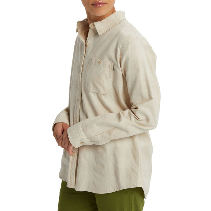 Burton Grace Flannel - Women's Creme Heather Buff
