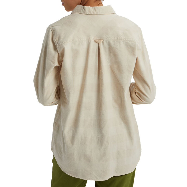 Burton Grace Flannel - Women's Creme Heather Buff