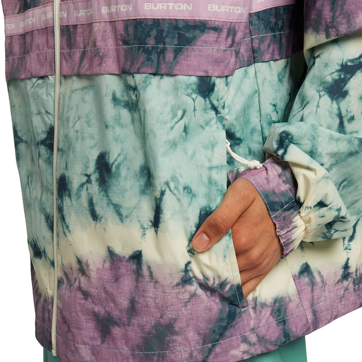 Burton Melter Jacket Ether Blue Tidal Die