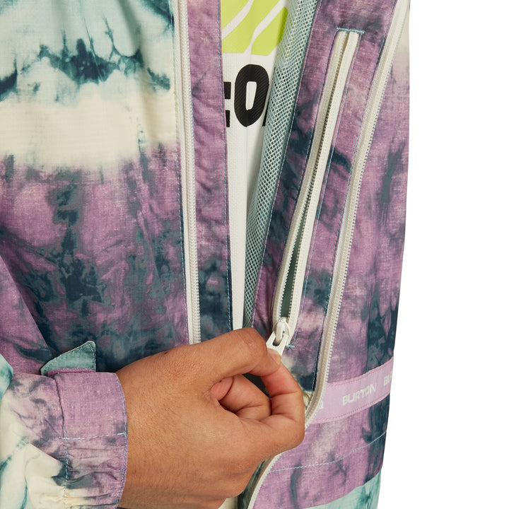 Burton Melter Jacket Ether Blue Tidal Die