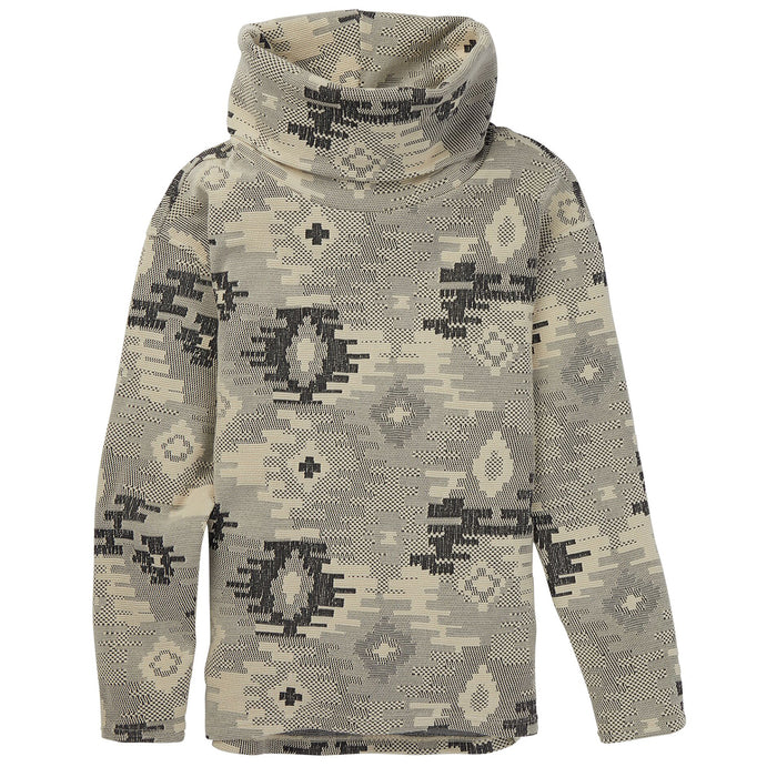 Burton Ellmore Premium Pullover Hoodie - Women's Phantom Crooked Kilim Jacquard