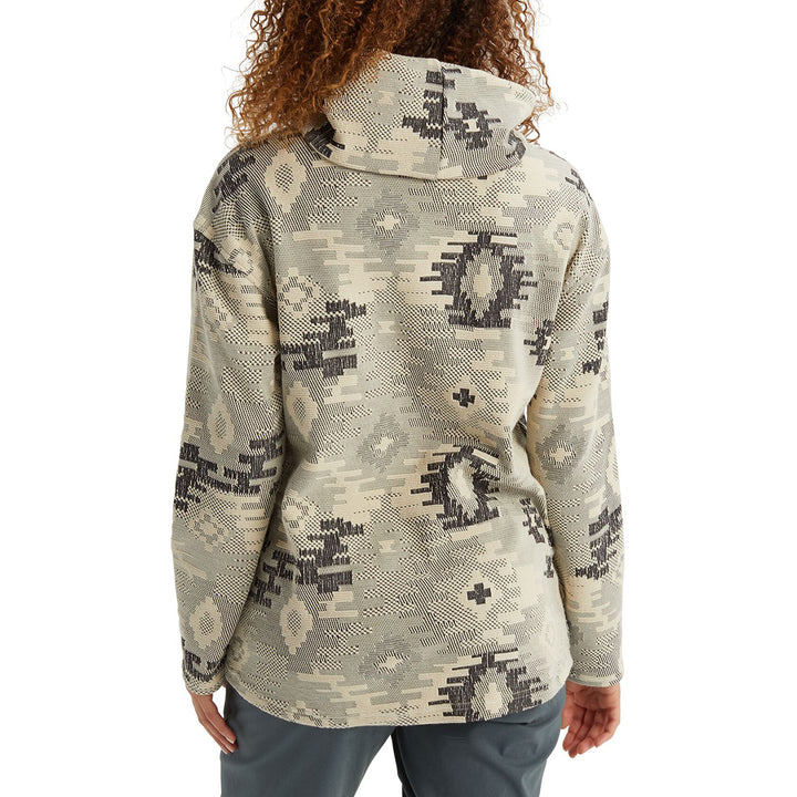 Burton Ellmore Premium Pullover Hoodie - Women's Phantom Crooked Kilim Jacquard