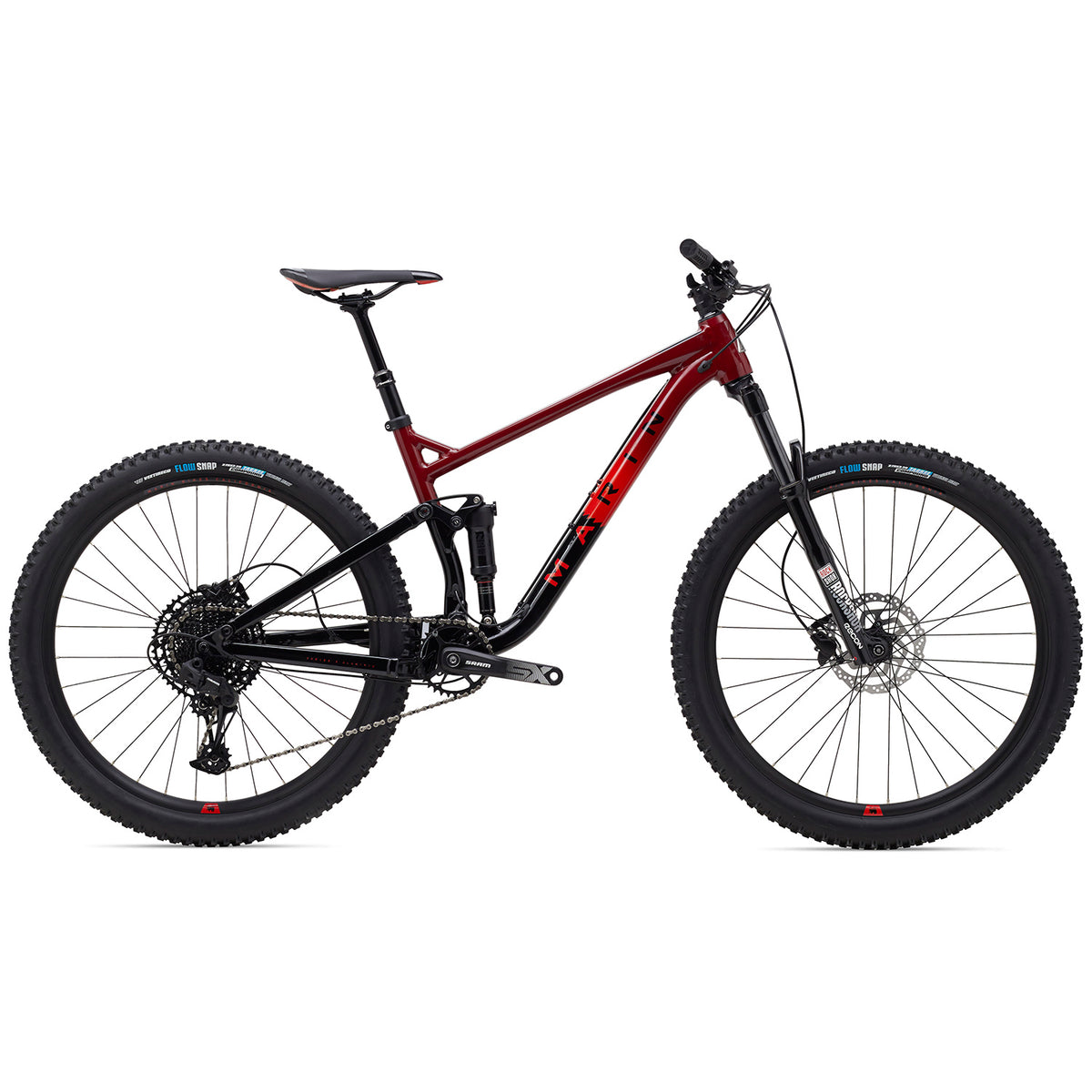 Marin Hawk Hill 2 Complete Mountain Bike 2020 Gloss Crimson/Red/Black