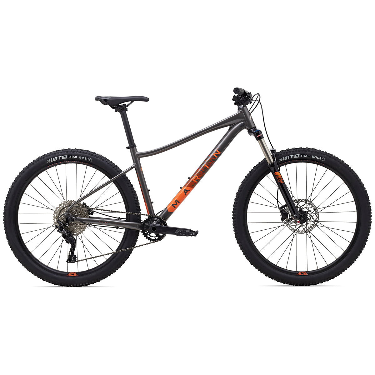 Marin Wildcat Trail 5 WFG Complete Mountain Bike - Women's 2020 Gloss Charcoal/Coral/Dark Coral