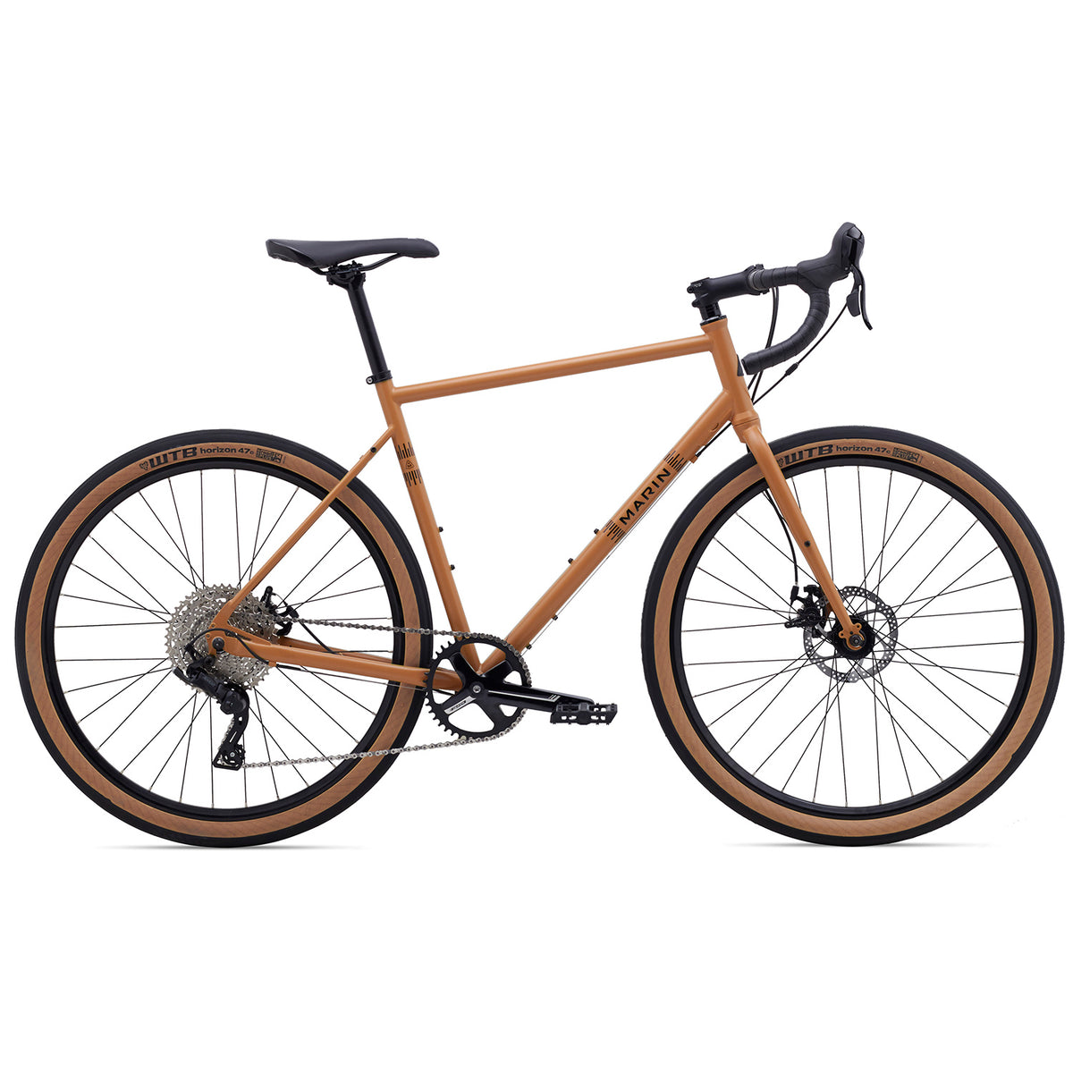 Marin Nicasio+ Complete Bike 2022 Statin Tan/Black