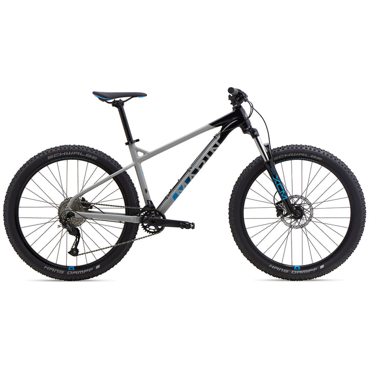 Marin San Quentin 1 Complete Mountain Bike 2020 Gloss Grey/Black/Cyan